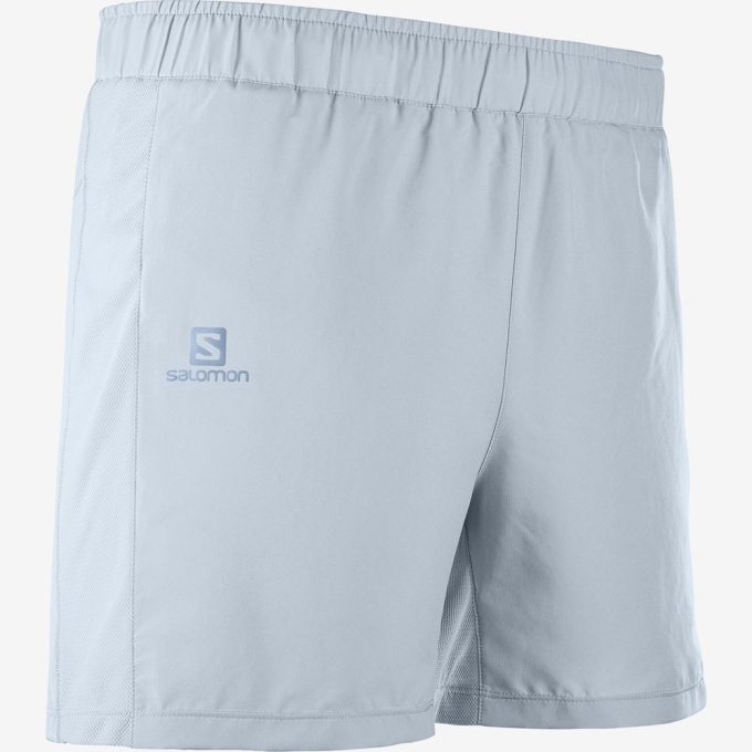 Ashley Blue Salomon AGILE 5 Men's Shorts | AE-305AUBN