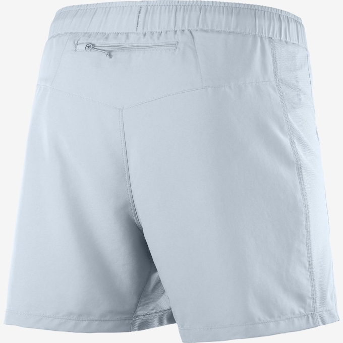 Ashley Blue Salomon AGILE 5 Men's Shorts | AE-305AUBN