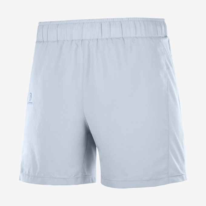 Ashley Blue Salomon AGILE 5 Men's Shorts | AE-305AUBN