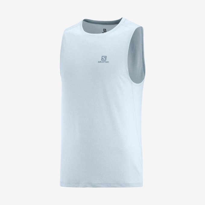 Ashley Blue Salomon AGILE M Men's Tank | AE-143ZXLD