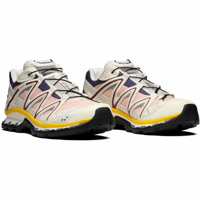 Beige / Pink Salomon XT-QUEST Men's Trail Running Shoes | AE-450RQLC