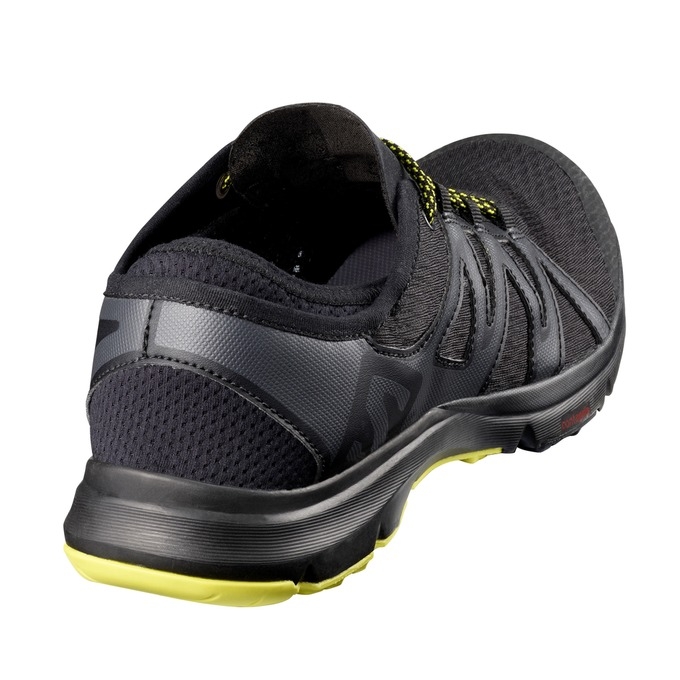 Black / Blue Salomon CROSSAMPHIBIAN SWIFT Men's Water Shoes | AE-507HEOD