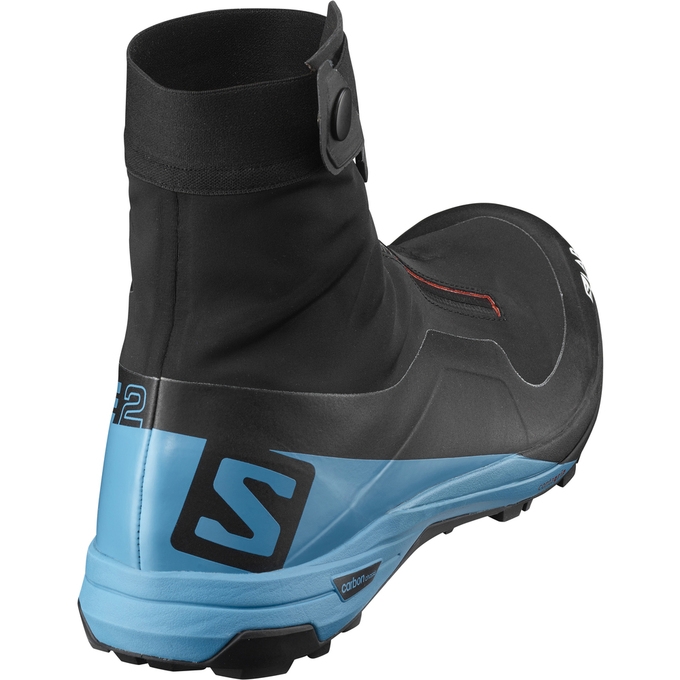 Black / Blue Salomon S/LAB XA ALPINE 2 Men's Trail Running Shoes | AE-450OCWR