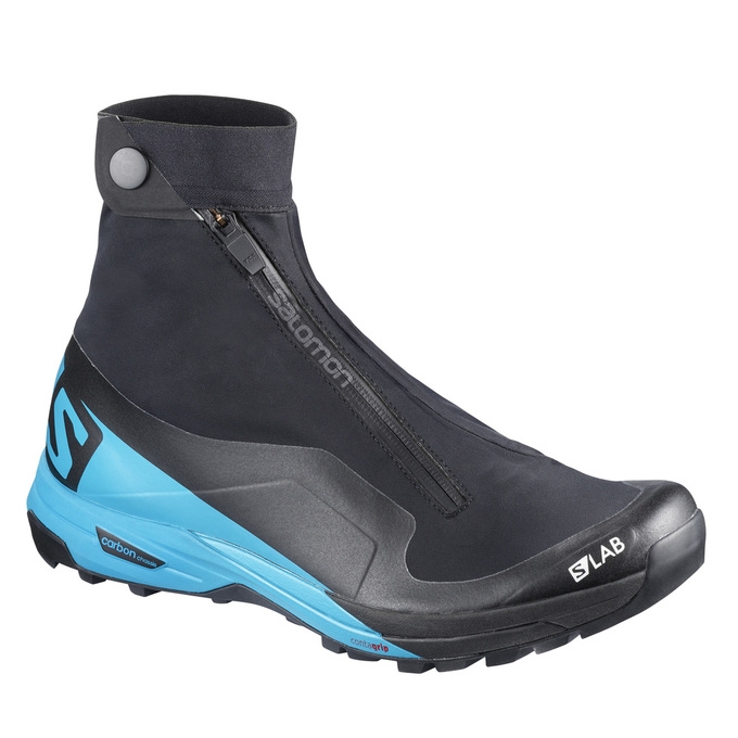 Black / Blue Salomon S/LAB XA ALPINE 2 Women\'s Trail Running Shoes | AE-795ADWR