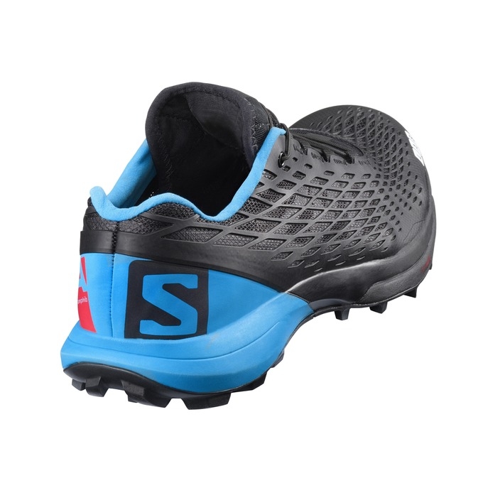 Black / Blue Salomon S/LAB XA AMPHIB Women's Trail Running Shoes | AE-193QOUJ