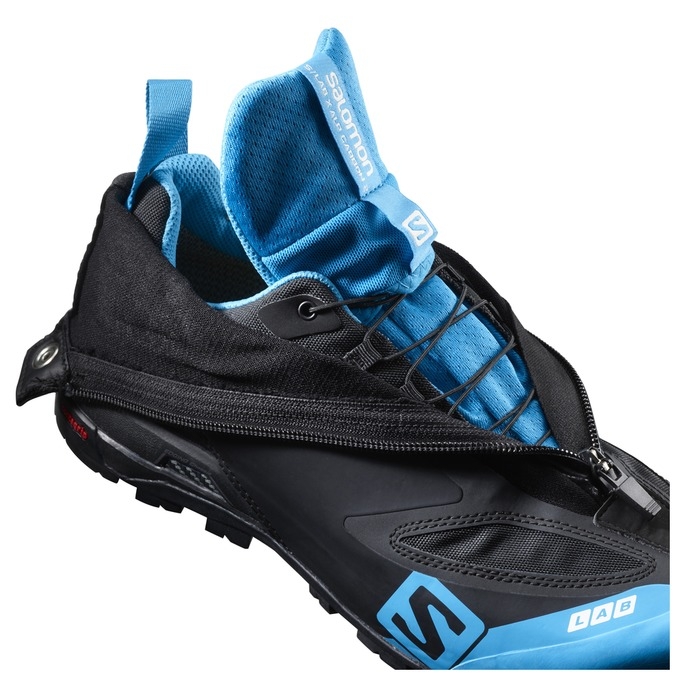 Black / Blue Salomon S/LAB X ALP CARBON 2 GTX Women's Hiking Boots | AE-610FNHE