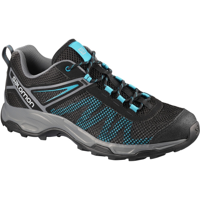 Black Blue Salomon X ULTRA MEHARI Men\'s Running Shoes | AE-036FOQW