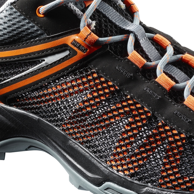 Black Orange Salomon X ULTRA MEHARI Men's Running Shoes | AE-305NMCR