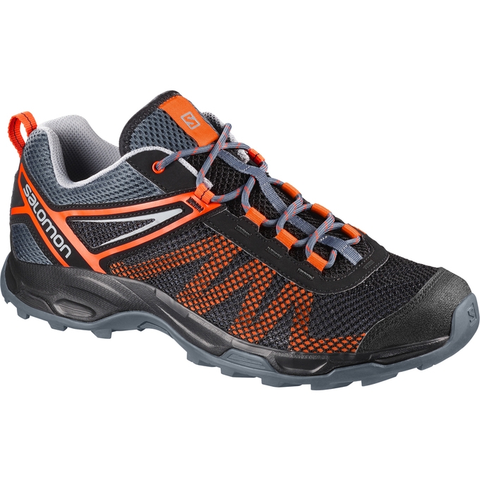 Black Orange Salomon X ULTRA MEHARI Men\'s Running Shoes | AE-305NMCR