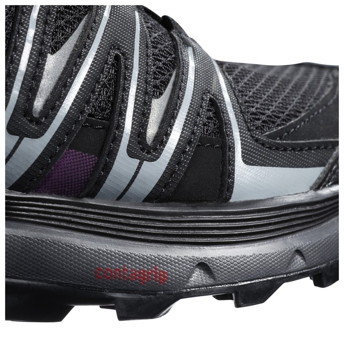 Black / Purple Salomon XA LITE W Women's Trail Running Shoes | AE-547MFCP