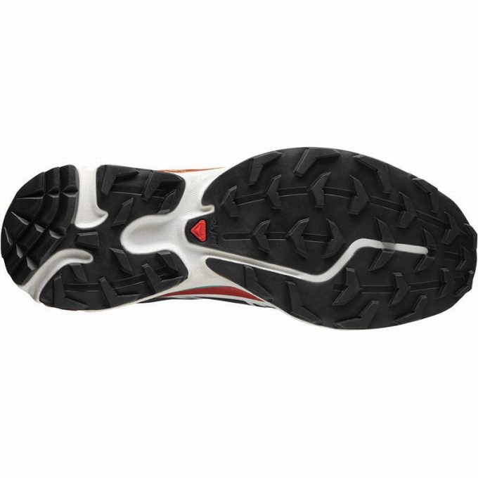 Black / Red Salomon XT-6 Men's Trail Running Shoes | AE-682JQMX