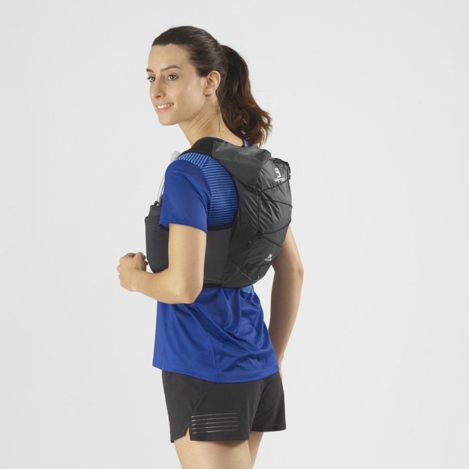 Black Salomon ACTIVE SKIN 8 W SET Women's Packs | AE-059BCOM