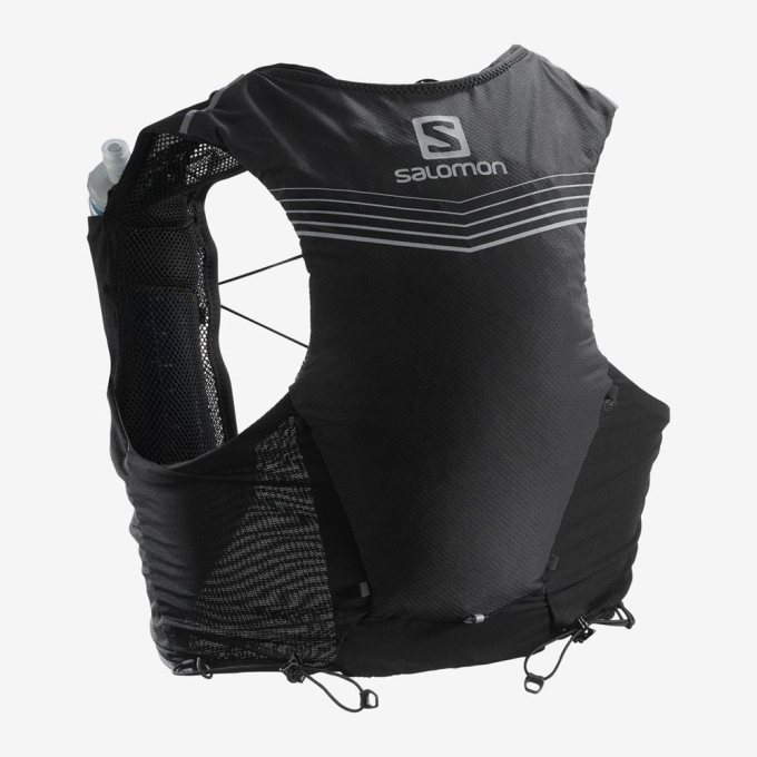 Black Salomon ADV SKIN 5 SET HYDRATION PACK Men\'s Packs | AE-562NSAG