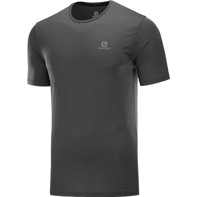 Black Salomon AGILE TRAINING M Men\'s T Shirts | AE-350HITY