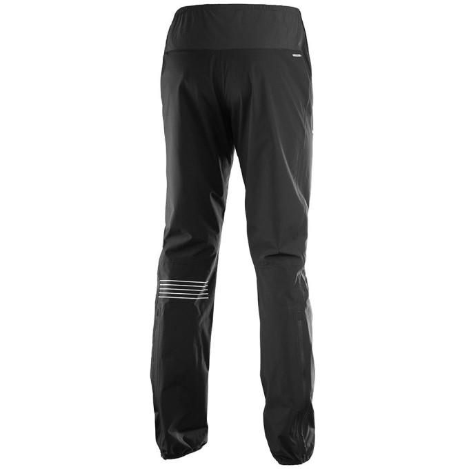 Black Salomon BONATTI WP U Men's Pants | AE-567DNMW