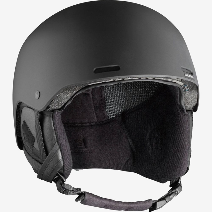 Black Salomon BRIGADE+ AUDIO Men's Helmets | AE-829QZFK