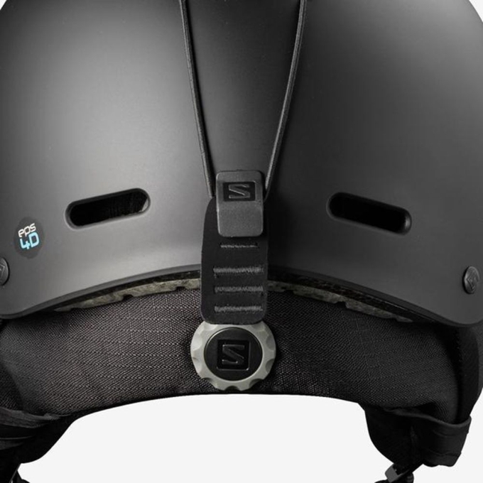 Black Salomon BRIGADE+ Men's Helmets | AE-539VUBZ