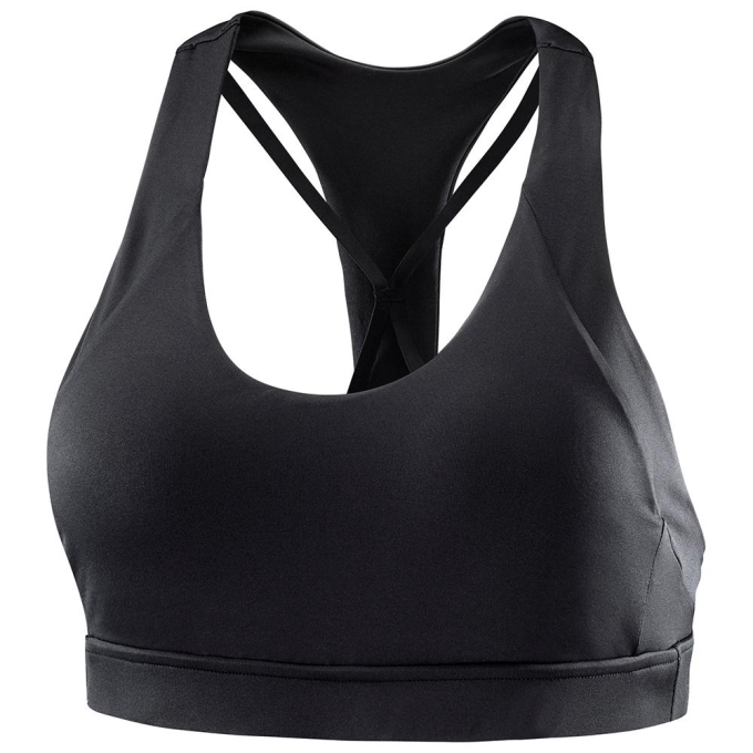 Black Salomon COMET Sport Women\'s Sports Bras | AE-214EALJ