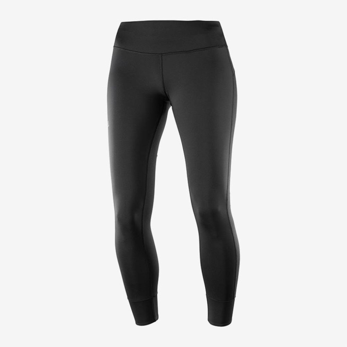 Black Salomon COMET TECH TIGHTS Women's Tights | AE-247CUKZ