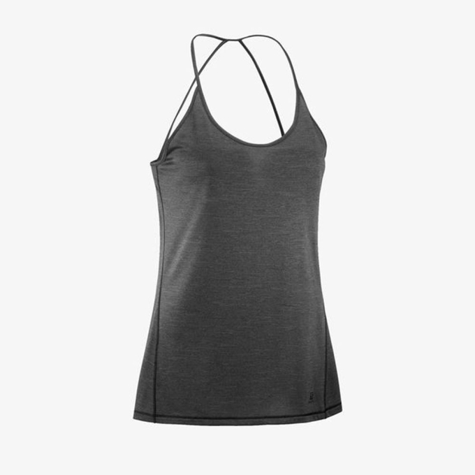 Black Salomon COMET Women's Tank | AE-863QRMG