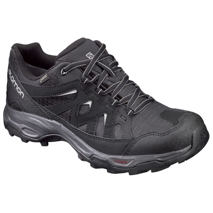 Black Salomon EFFECT GTX W Women\'s Hiking Shoes | AE-580ZORQ