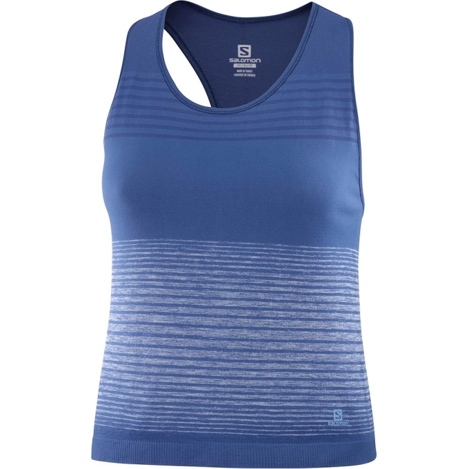 Black Salomon ELEVATE MOVE\'ON TOP W Women\'s Tank | AE-961RGQI