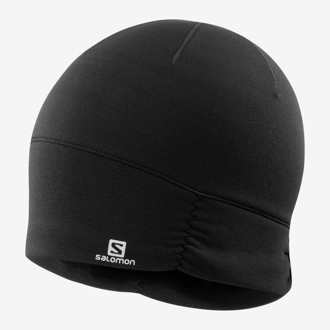 Black Salomon ELEVATE WARM Women's Hats | AE-802GBXD