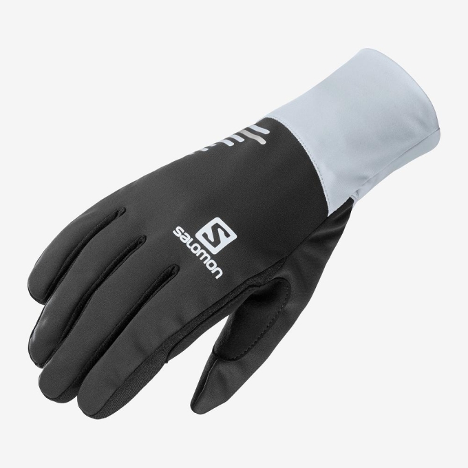 Black Salomon EQUIPE U Men's Gloves | AE-841UWRX