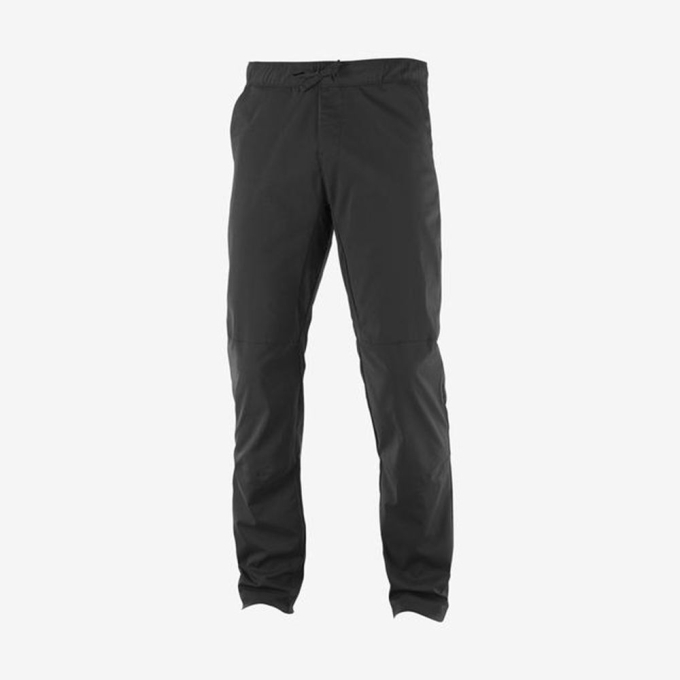 Black Salomon EXPLORE TAPERED Men's Pants | AE-624JTIL