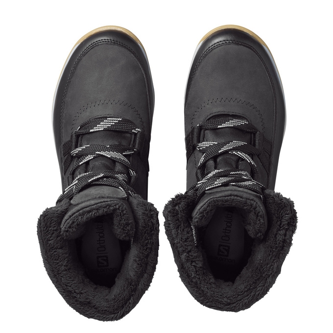 Black Salomon HEIKA LTR CS WP Men's Winter Boots | AE-936QRJE