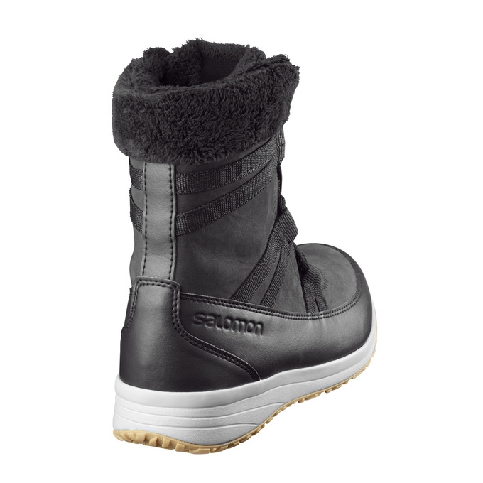 Black Salomon HEIKA LTR CS WP Men's Winter Boots | AE-936QRJE