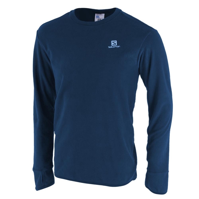 Black Salomon KABRU M Men's Pullover | AE-379OHNC