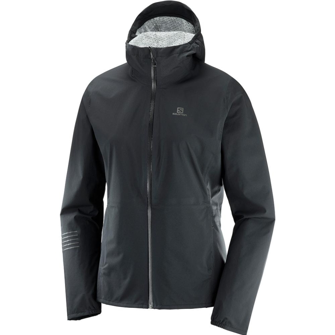 Black Salomon LIGHTNING WP JKT W Women\'s Jackets | AE-057BZWS