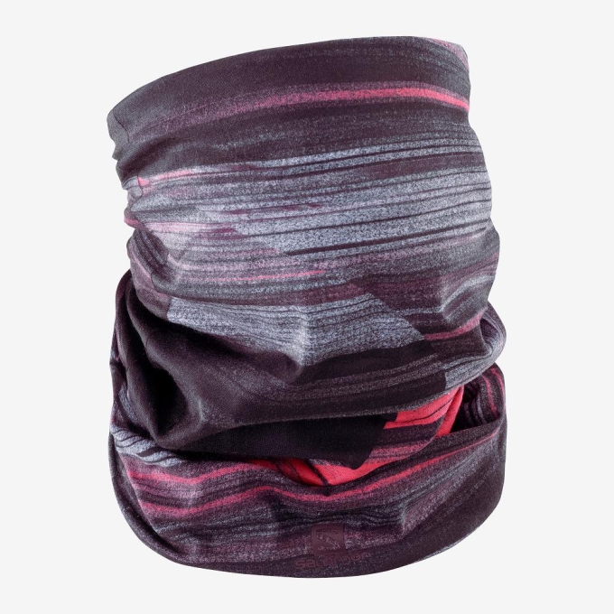 Black Salomon NECK&HEAD LIGHT GAITER Men's Headwear | AE-957YULV