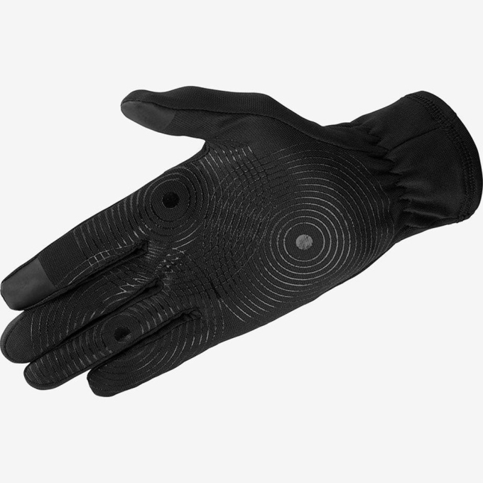 Black Salomon NSO PRO GLOVE Men's Gloves | AE-593TSWJ