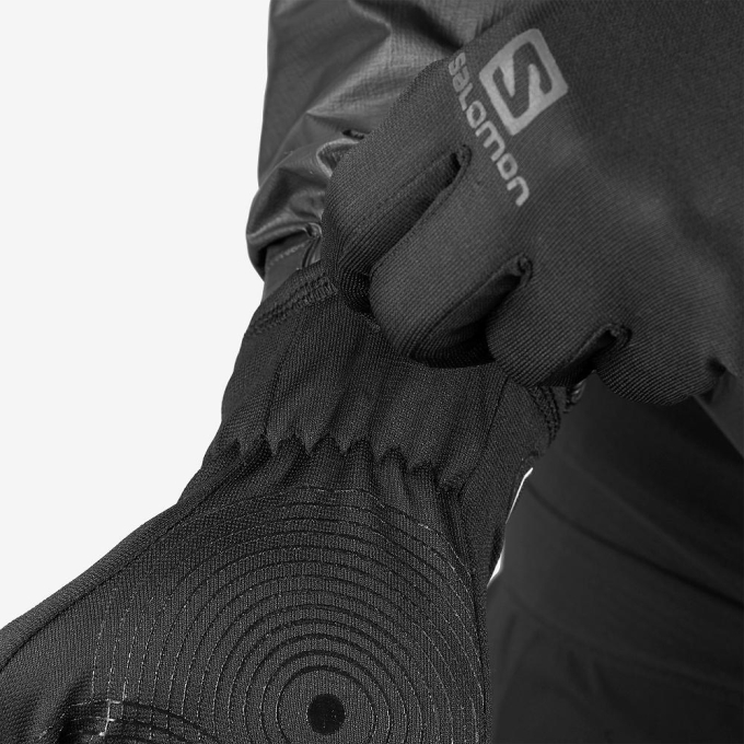 Black Salomon NSO PRO U Men's Gloves | AE-127JHGL