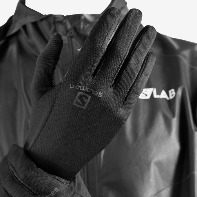 Black Salomon NSO PRO U Men's Gloves | AE-127JHGL