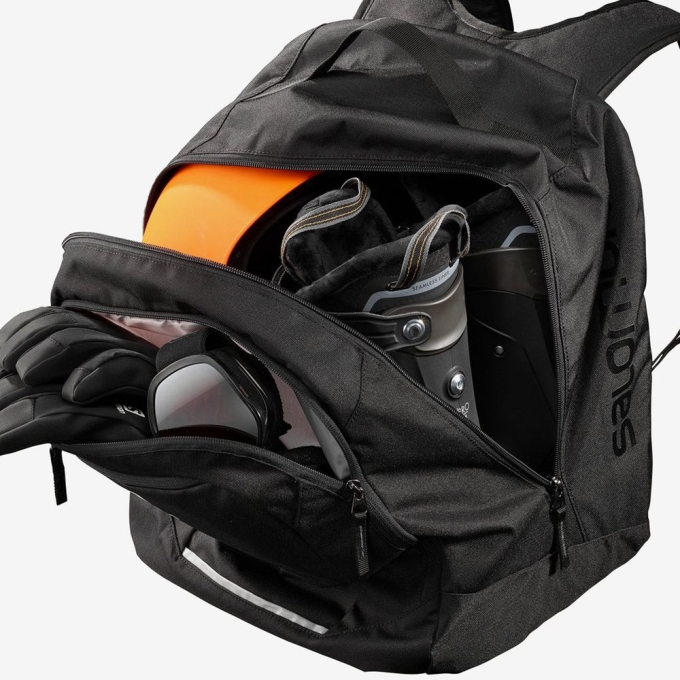 Black Salomon ORIGINAL GEAR Men's Backpacks | AE-459NVMY