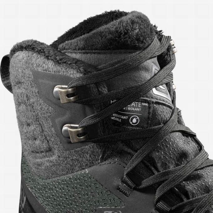 Black Salomon OUTBLAST TS CSWP W Women's Winter Boots | AE-156WFXR