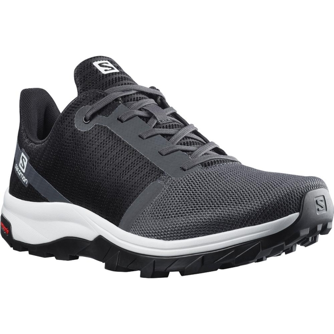 Black Salomon OUTBOUND PRISM Men's Running Shoes | AE-149XUVT