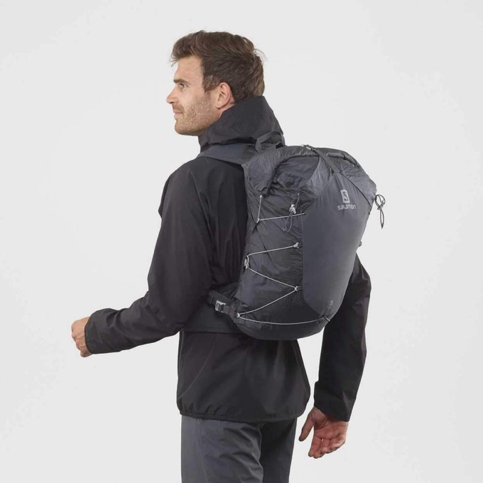 Black Salomon OUTLIFE 100 Men's Backpacks | AE-213YGDV