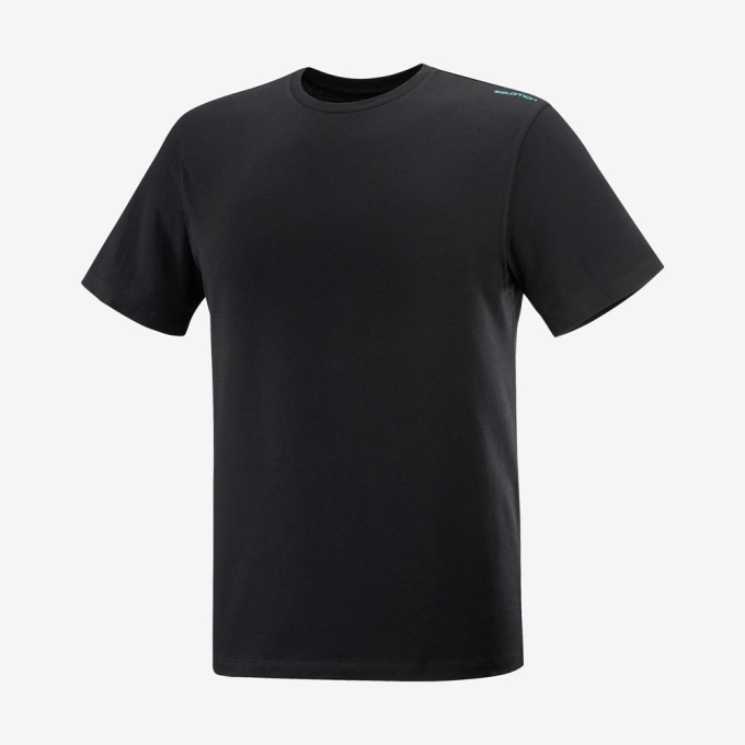 Black Salomon OUTLIFE GRAPHIC PACE SS M Short Sleeve Men's T Shirts | AE-861LHID