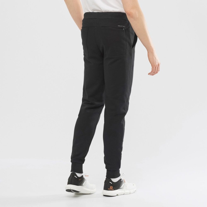 Black Salomon OUTLIFE TRACK M Men's Pants | AE-562DCUA