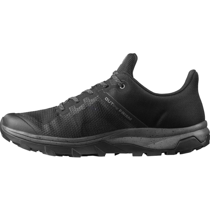 Black Salomon OUTLINE PRISM Men's Running Shoes | AE-712ZDYC