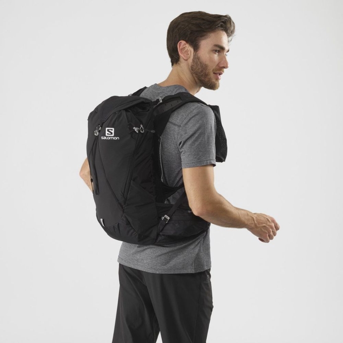 Black Salomon OUT DAY 20+4 Men's Backpacks | AE-790CKNO