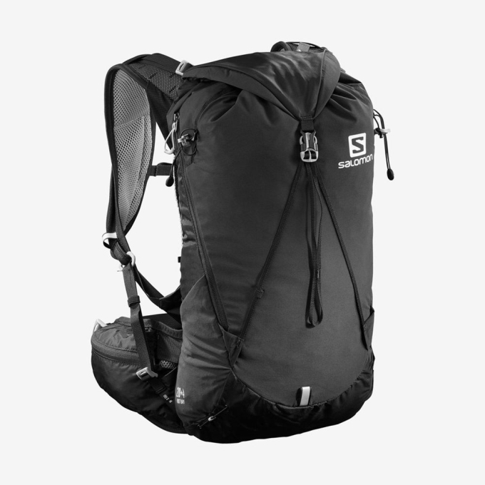 Black Salomon OUT DAY 20+4 Men\'s Backpacks | AE-790CKNO