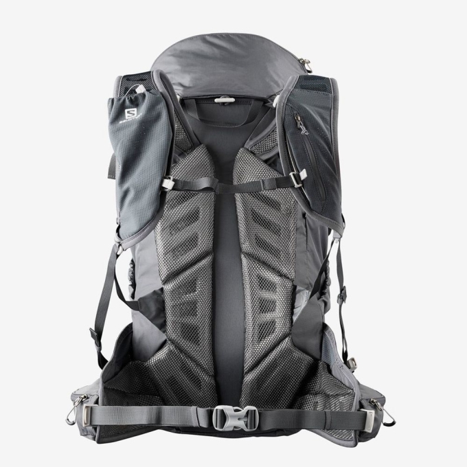 Black Salomon OUT WEEK 38+6 Men's Backpacks | AE-613CFWS