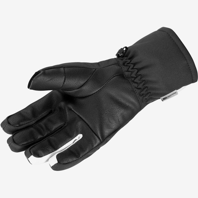 Black Salomon PROPELLER DRY W Women's Gloves | AE-712SIVO