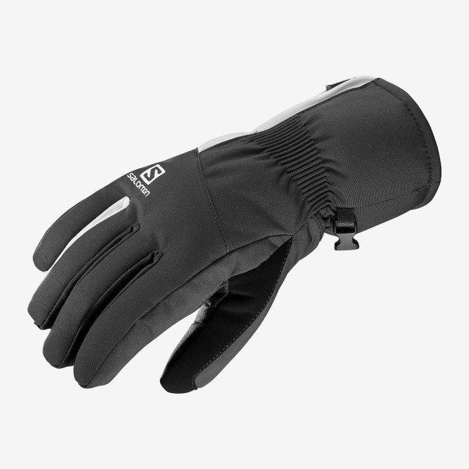 Black Salomon PROPELLER DRY W Women's Gloves | AE-712SIVO