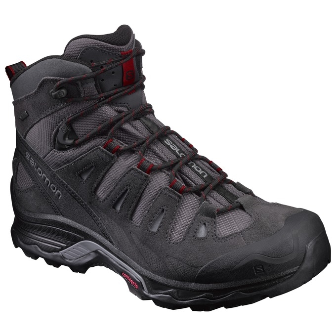 Black Salomon QUEST PRIME GTX Men\'s Hiking Boots | AE-230LUTX